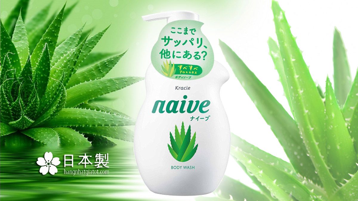 Sữa tắm Naive Aloe
