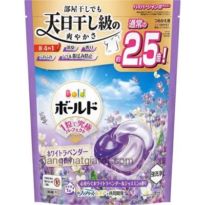  Viên giặt Bold Gel Ball 4D Lavender & Floral Garden Refill 27 viên 