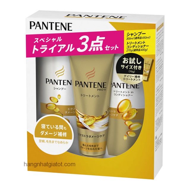 Bộ gội + xả Pantene Nhật Bản