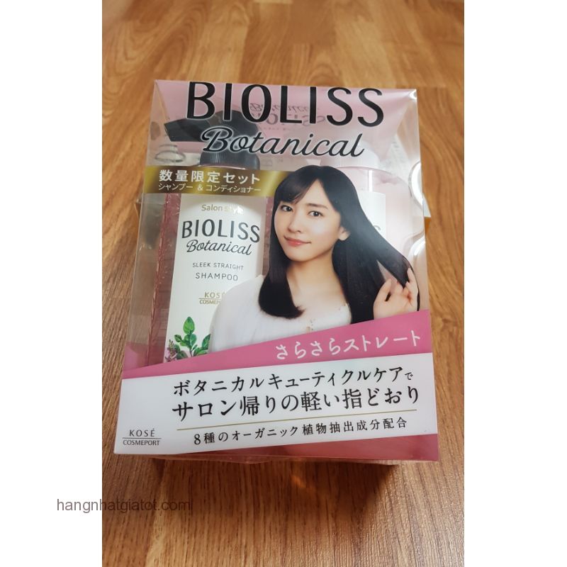 Dầu gội thảo được KOSE BIOLISS - Nhật Bản 480ml Màu Hồng