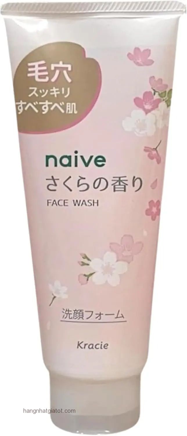 Sữa rửa mặt Naive Hoa anh đào- Nhật Bản