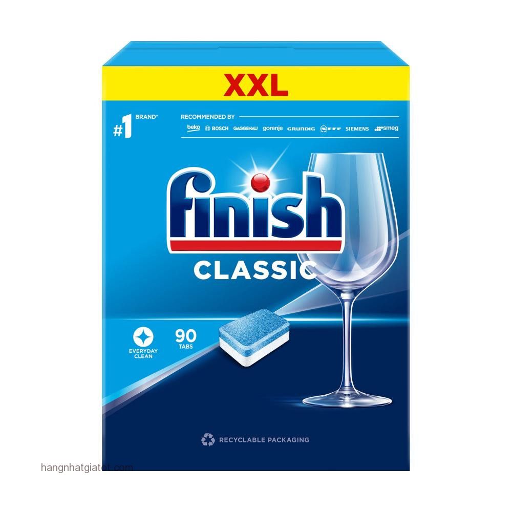 Viên rửa bát Finish Classic 90 viên -ĐỨC