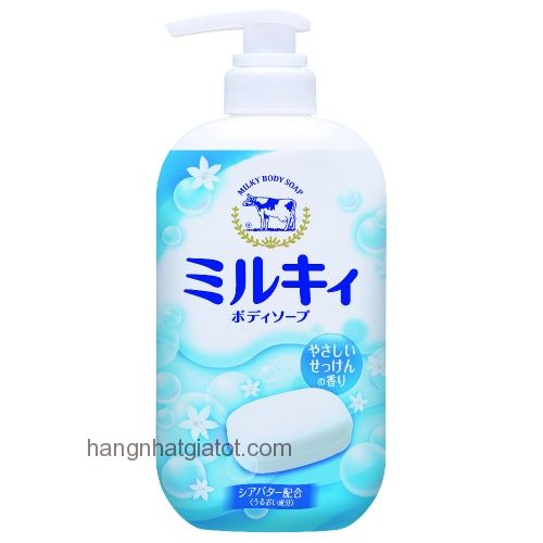 Sữa tắm Milky Body Soap 550mL MẪU MỚI 