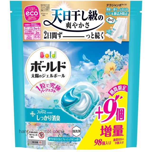Viên giặt Bold Gel Ball 4D 98 viên