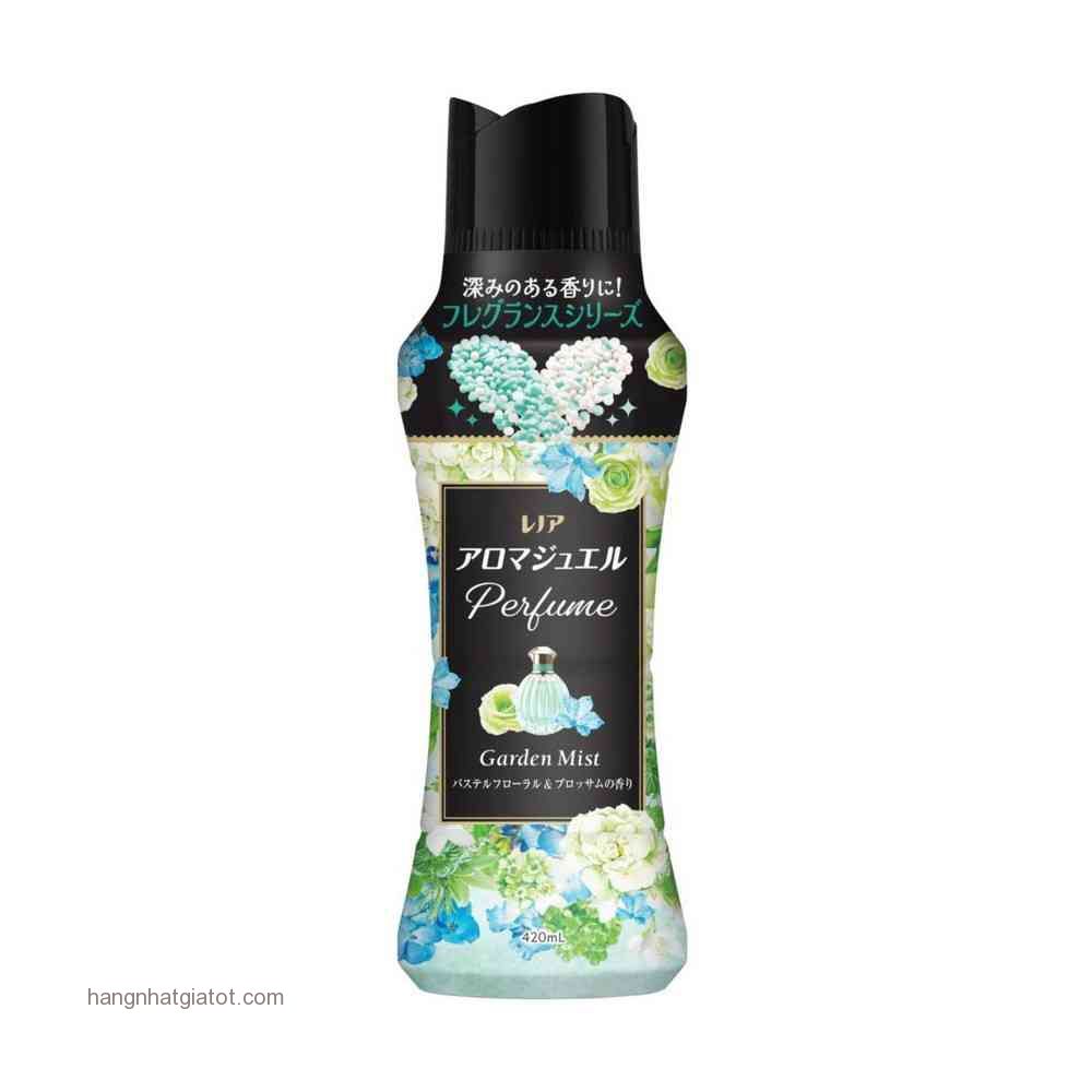 Viên xả vải Lenor Hương hoa hồng trắng 420ml - Nhật Bản