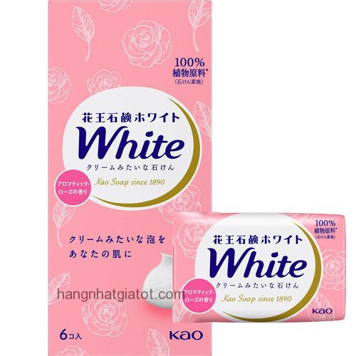 Xà phòng tắm Kao White 85g  Nhật Bản 