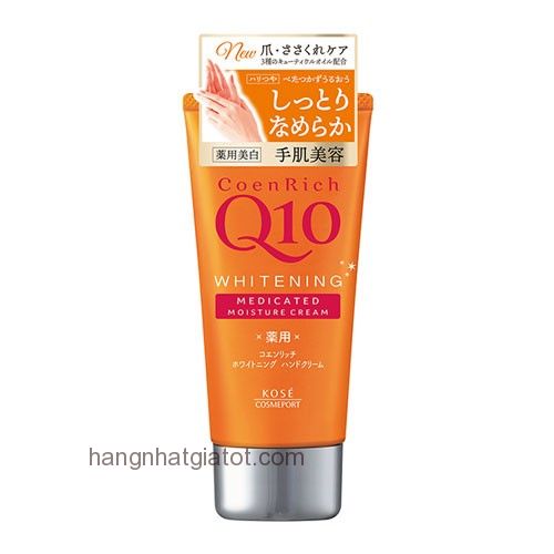 Kem dưỡng da tay Kose Q10 màu cam  Nhật Bản