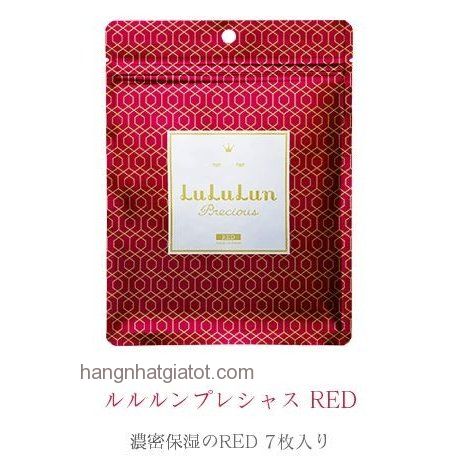 Mặt nạ LuLuLun Precious RED 7 miếng
