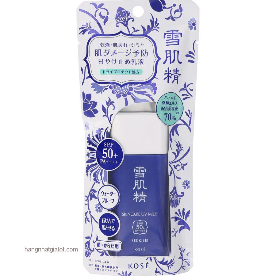 Sữa chống nắng Kose Sekkisei Skin Care UV Milk 60g
