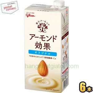 Sữa tươi hạnh nhân Glico 1 lit Nhật Bản