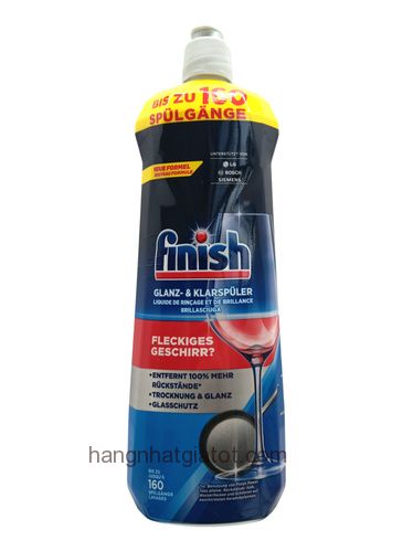 Nước làm bóng Finish 800ml XL PACK- ĐỨC. (Dùng cho máy rửa bát)