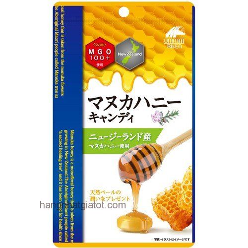 Kẹo mật ong Manuka MGO100+ 10 viên Nhật bản