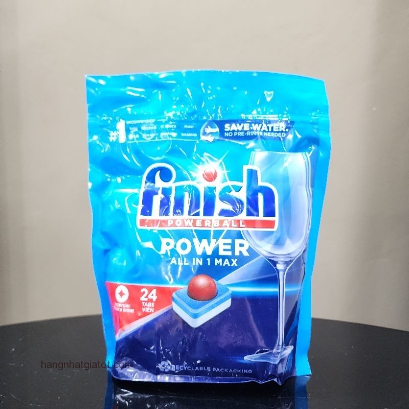 Viên rửa bát Finish All in 1 Max 24 Viên -BA LAN